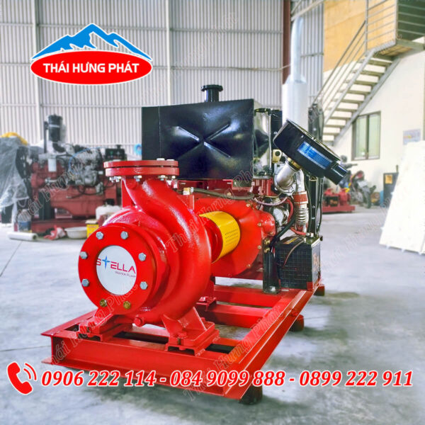 Máy bơm chữa cháy Diesel Stella STR100-250/45 45kW