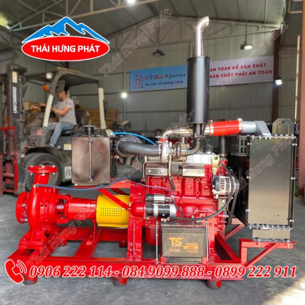 Máy bơm chữa cháy Diesel Stella STR100-250/75 75kW