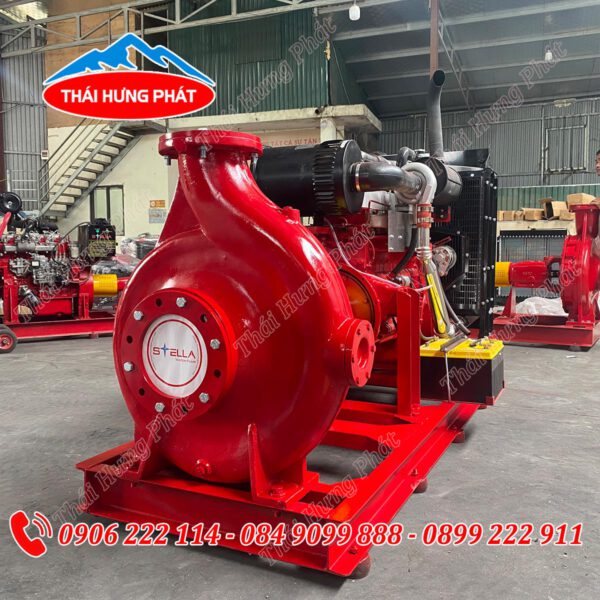 Máy bơm chữa cháy Diesel Stella STR125-315/160 160kW