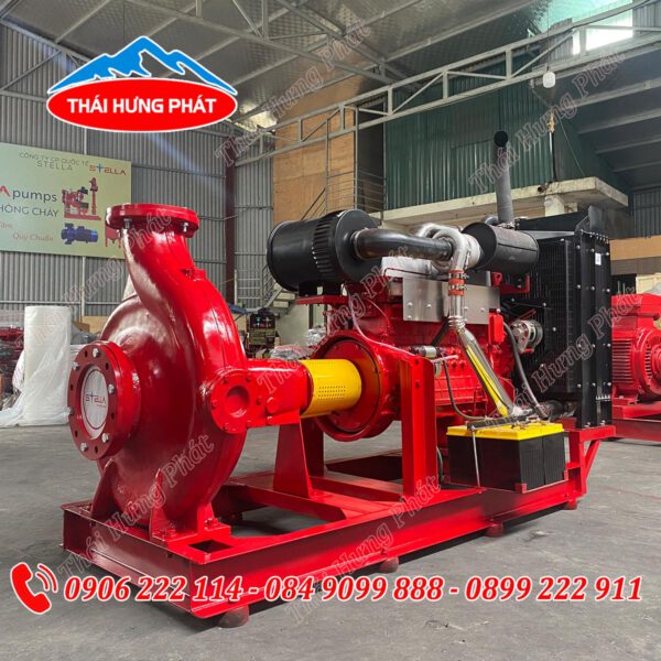 Máy bơm chữa cháy Diesel Stella STR125-315/160 160kW