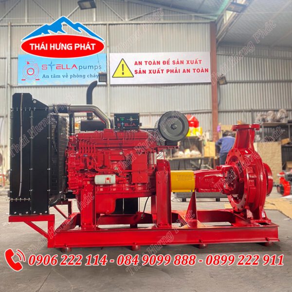 Máy bơm chữa cháy Diesel Stella STR125-315/160 160kW