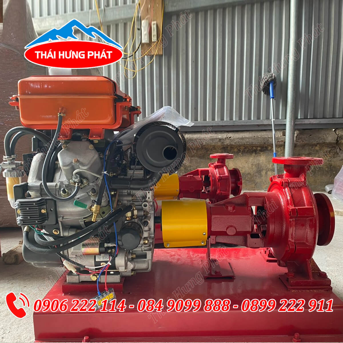 Máy bơm chữa cháy Diesel Stella STR65-160A/15 15kW