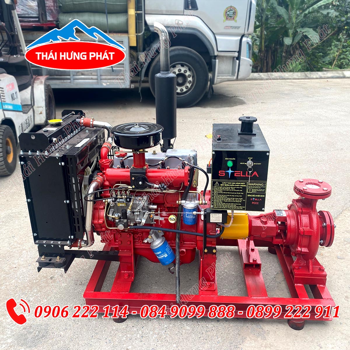 Máy bơm chữa cháy Diesel Stella STR65-250A/37 37kW