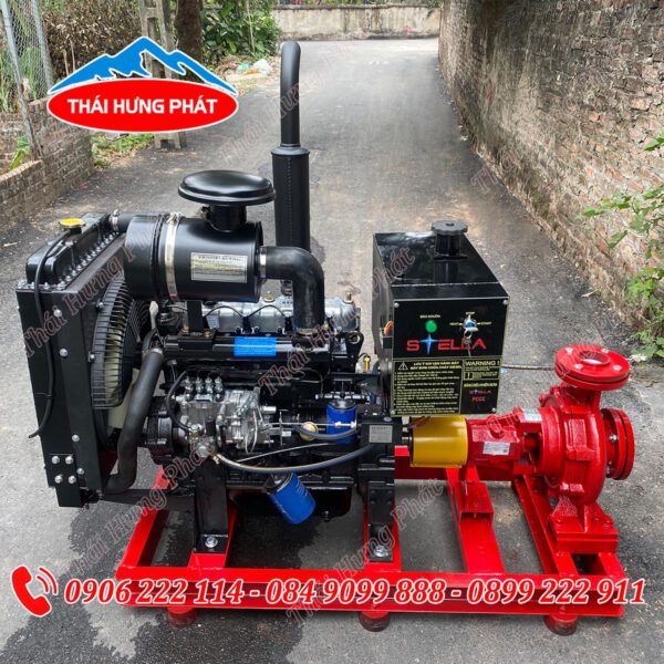 Máy bơm chữa cháy Diesel Stella STR80-200B/30 30kW