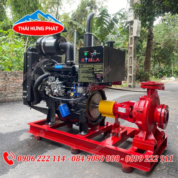 Máy bơm chữa cháy Diesel Stella STR80-200B/30 30kW