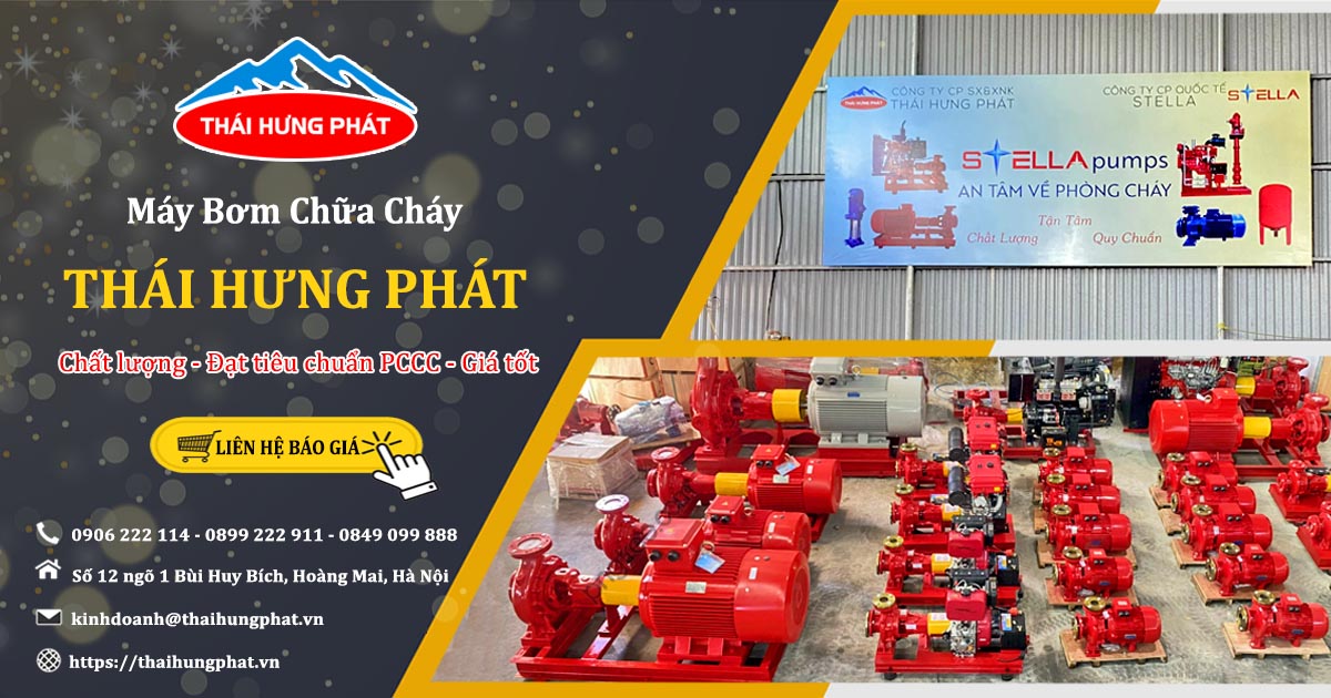 Máy bơm công nghiệp Stella ST50-250B 18.5kW Mua máy bơm công nghiệp Stella ST50-250B 18.5kW chính hãng ở PCCC Thái Hưng Phát