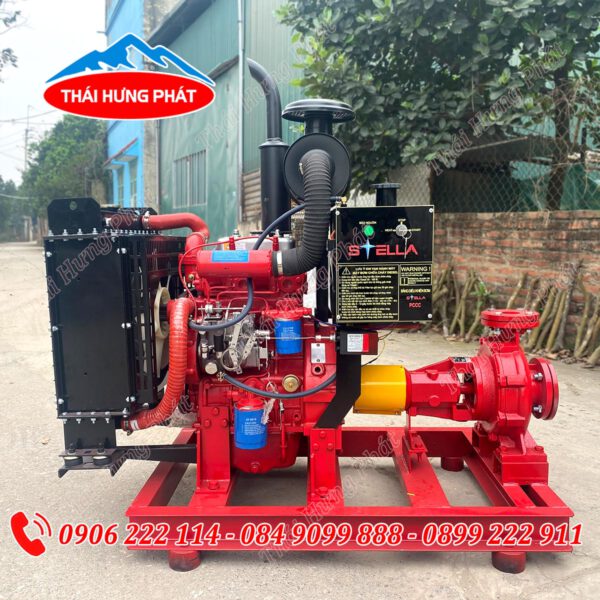 Máy bơm chữa cháy Diesel Stella STR50-250A 22kW