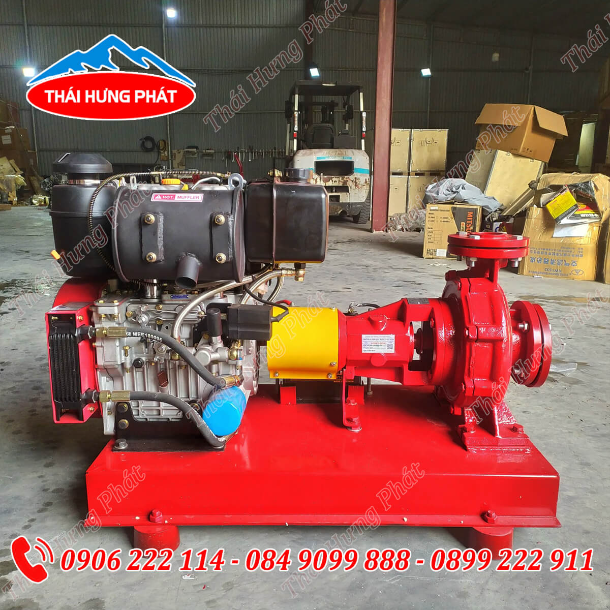 Máy bơm chữa cháy Diesel Stella STR50-250B 18.5kW