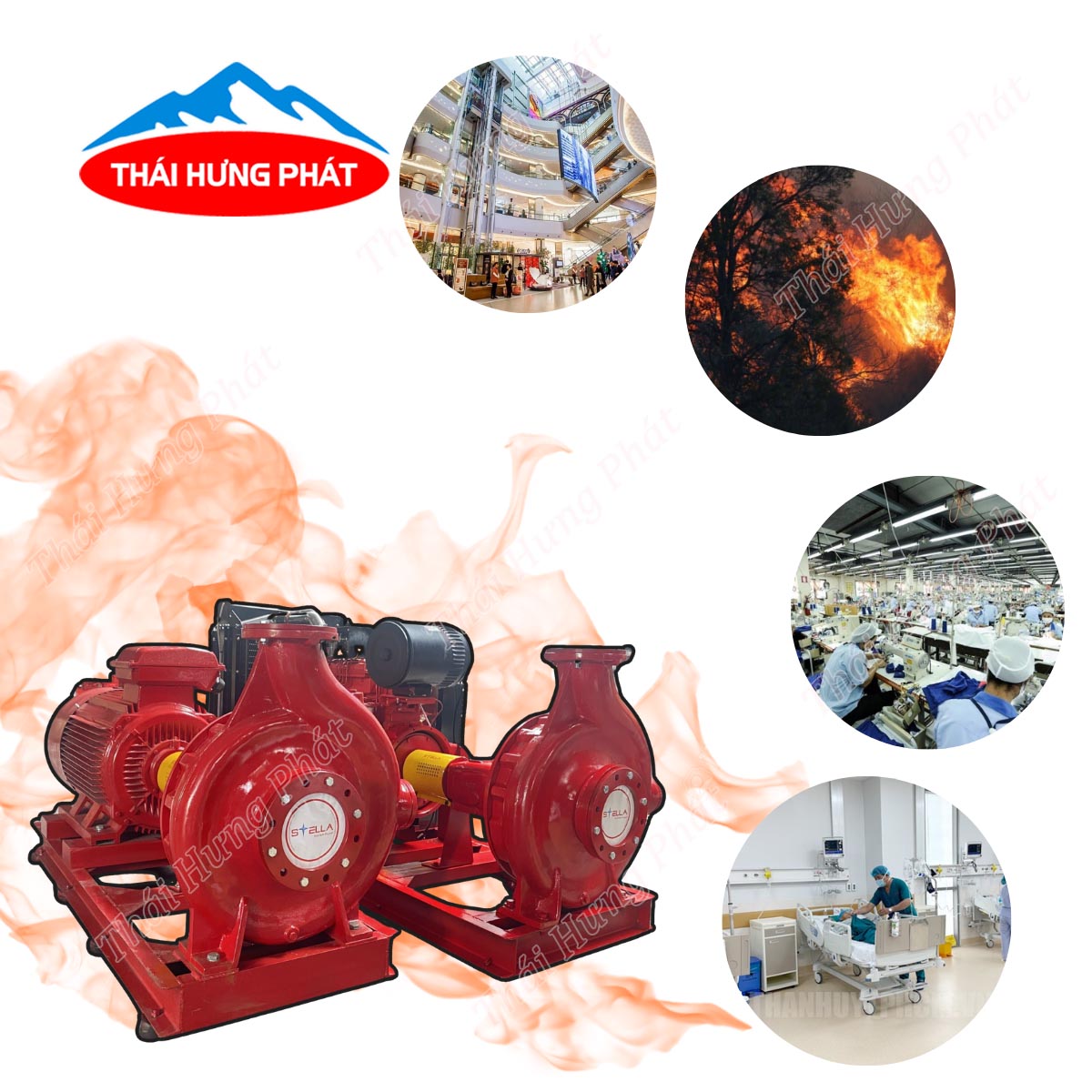 Bơm PCCC Stella – Thương hiệu bơm chữa cháy nội địa đáng tin cậy