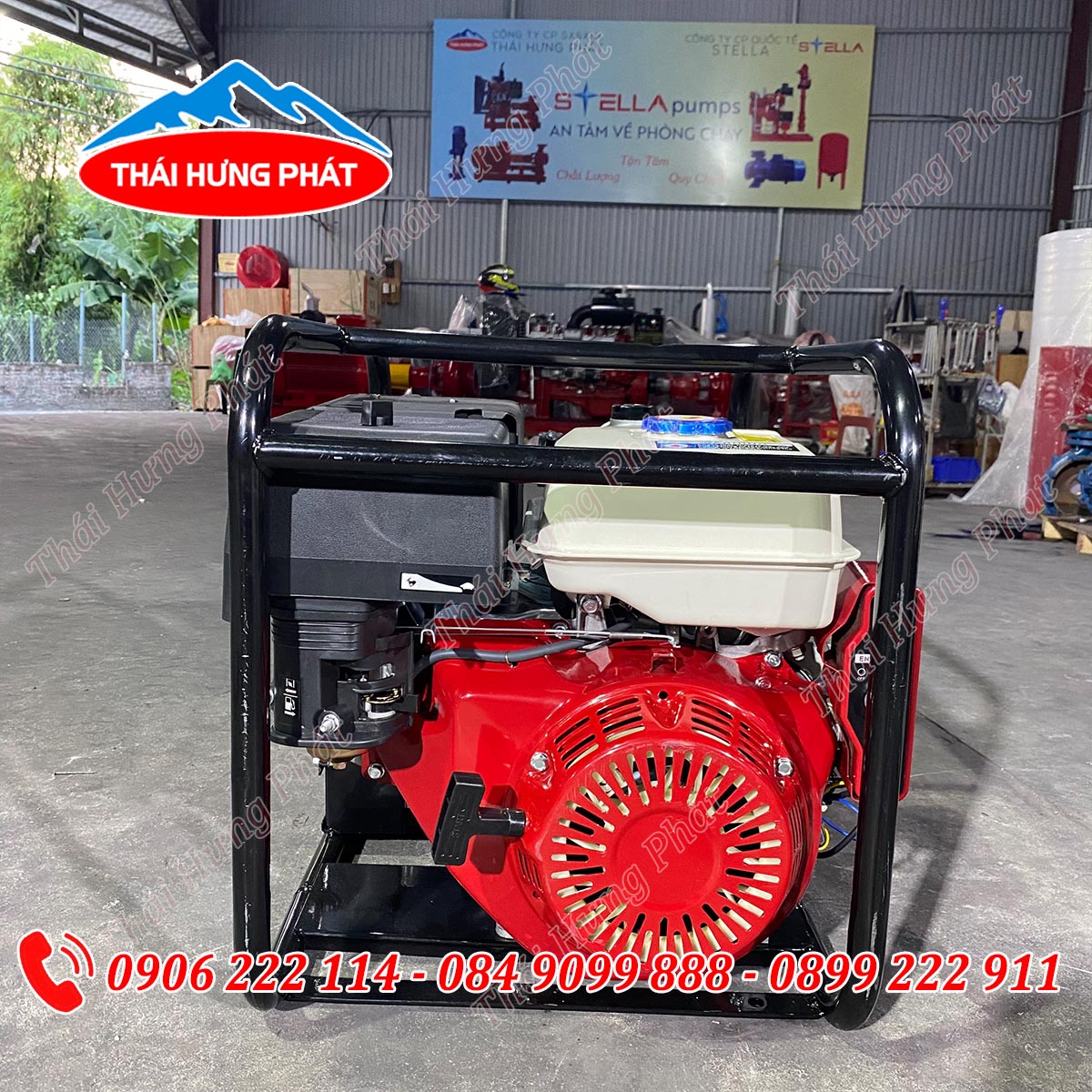 Máy bơm cứu hỏa chạy xăng Stella ST30H