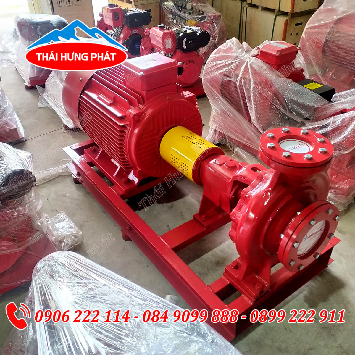 Bơm điện chữa cháy Stella STR80-200B 30kW Bơm điện chữa cháy Stella STR80-200B 30kW