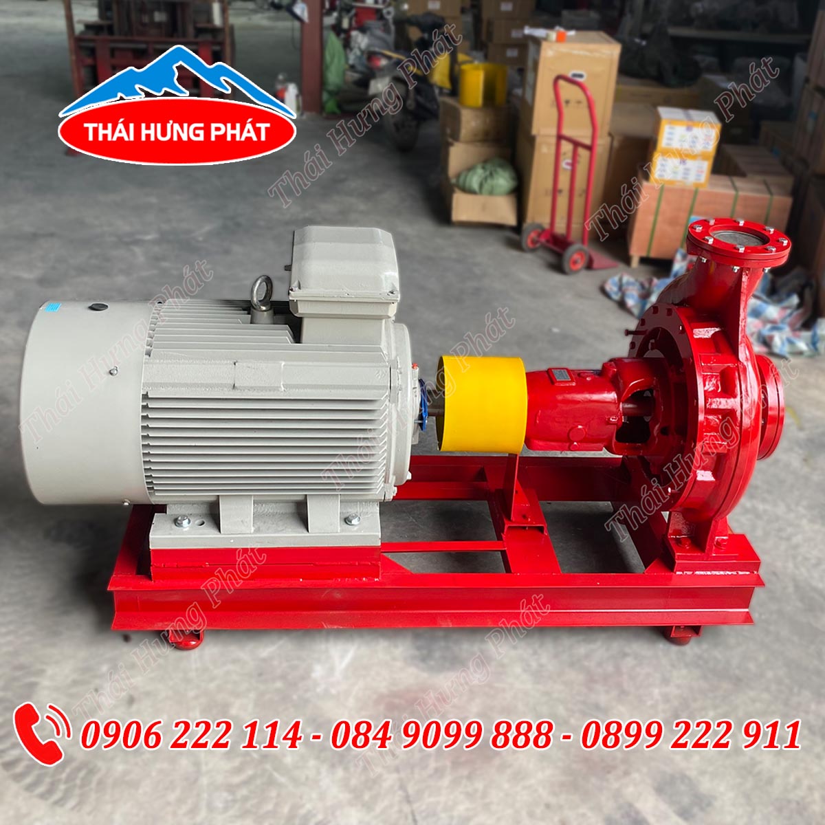 Máy bơm chữa cháy Stella điện trục rời STR200-150/160-4 160kW