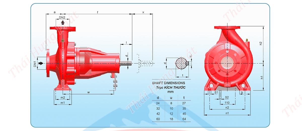 Máy bơm chữa cháy Diesel Stella STR200-150/160-4 160kW